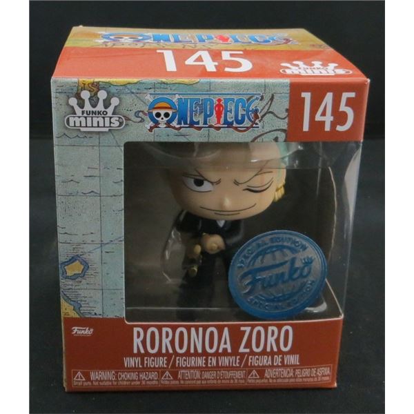 New Funko Minis ONE PIECE - Roronoa Zoro #145 Vinyl Figure