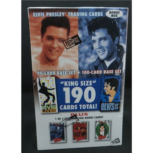 Press Pass 2008 Elvis Presley Factory Sealed King Size Bonus Box 190 Cards