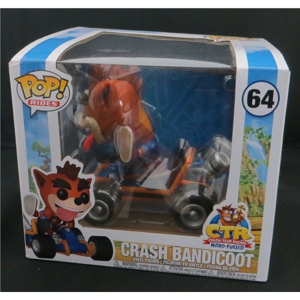 Funko Pop Rides Crash Bandicoot #64 BV $40