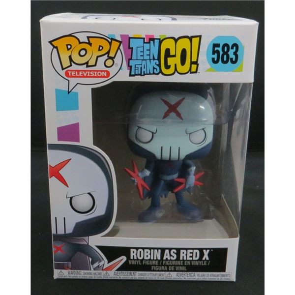 New Funko Pop Teen Titans Go Robin as Red X #583 BV $40
