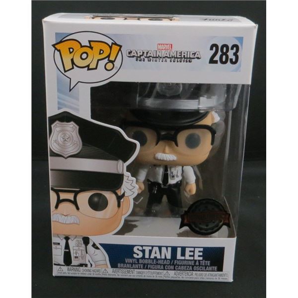 New Funko Pop Marvel Captain America Stan Lee #283 Special Edition BV $45