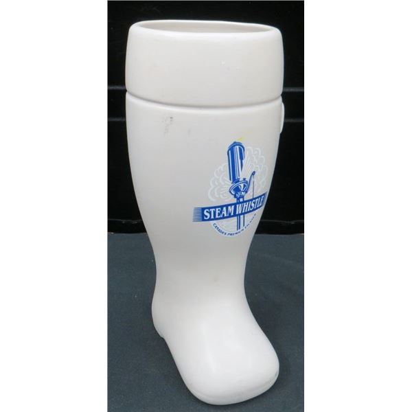 Steam Whistle Canada Pilsner Oktoberfest Boot Beer Stein 10 Inches tall