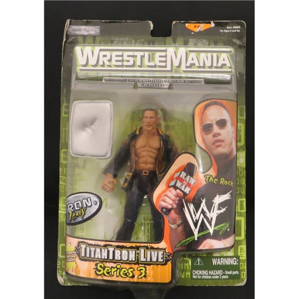 2000 WWF Jakks Wrestling Figure The Rock