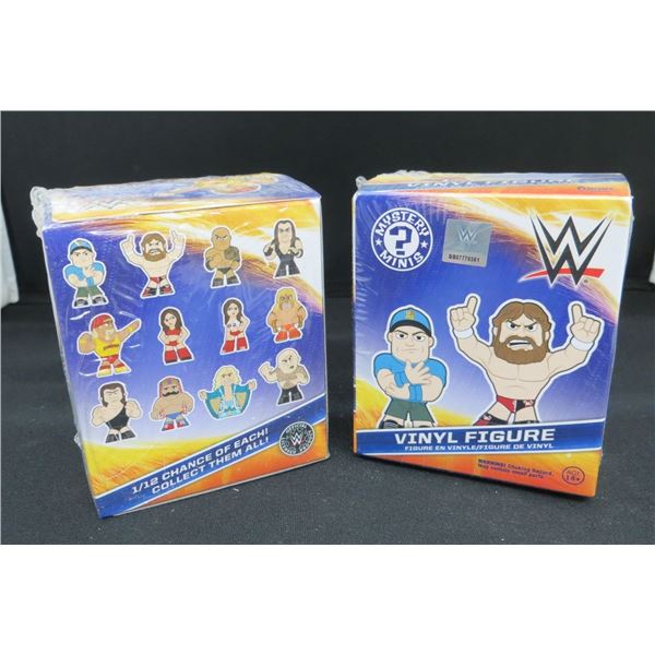 2 New Sealed Funko Mystery Minis WWE Wrestling Vinyl Figures