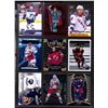 Image 1 : Lot of 9 Various Hockey Inserts or Rookie Cards Various Teams & Players