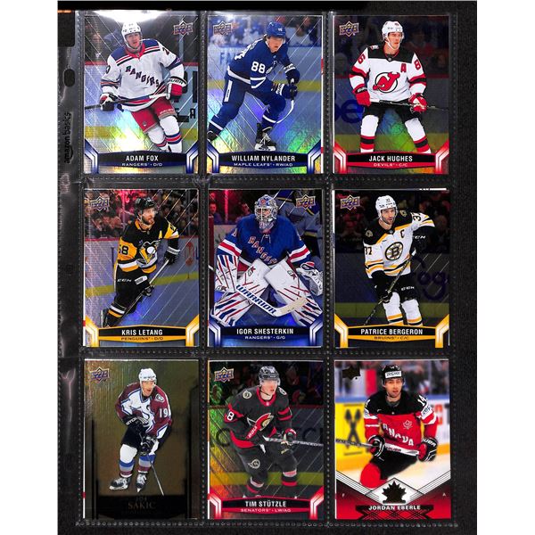 Lot of 18 Various Tim Horton's Hockey Collector Cards