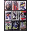 Image 1 : Lot of 9 Various Football Rookie & Insert Cards Various Teams & Players