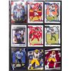 Image 1 : Lot of 9 Various Football Rookie & Insert Cards Various Teams & Players