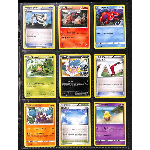 Lot Of 18 Various Pokemon Collector Cards