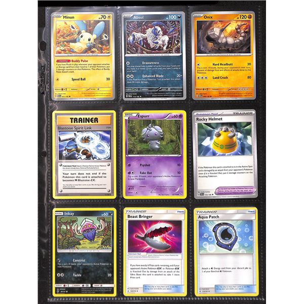 Lot Of 18 Various Pokemon Collector Cards