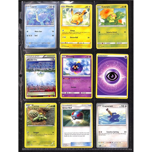 Lot Of 18 Various Pokemon Collector Cards