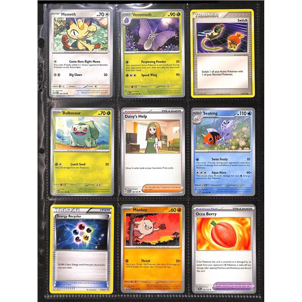 Lot Of 18 Various Pokemon Collector Cards
