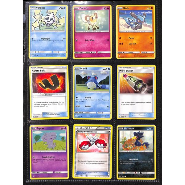 Lot Of 18 Various Pokemon Collector Cards