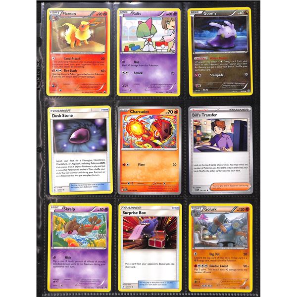 Lot Of 18 Various Pokemon Collector Cards