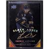 Image 1 : 2019-20 Upper Deck Clear Cut Black Amber Rookie Autographs Rasmus Asplund BV $50