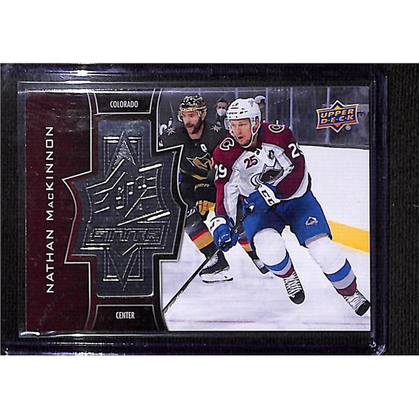 2020-21 Upper Deck SPx Finite #SF8 Nathan MacKinnon 2306/2999
