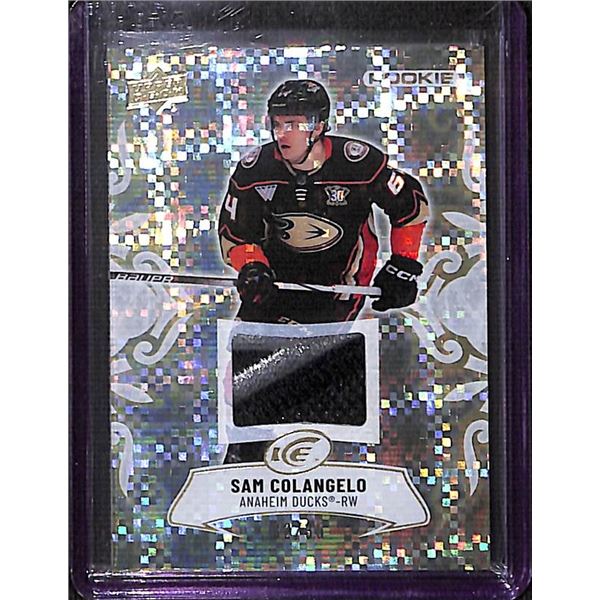 2024-25 Upper Deck Ice Jerseys Patch Gold #126 Sam Colangelo 32/35 BV $30