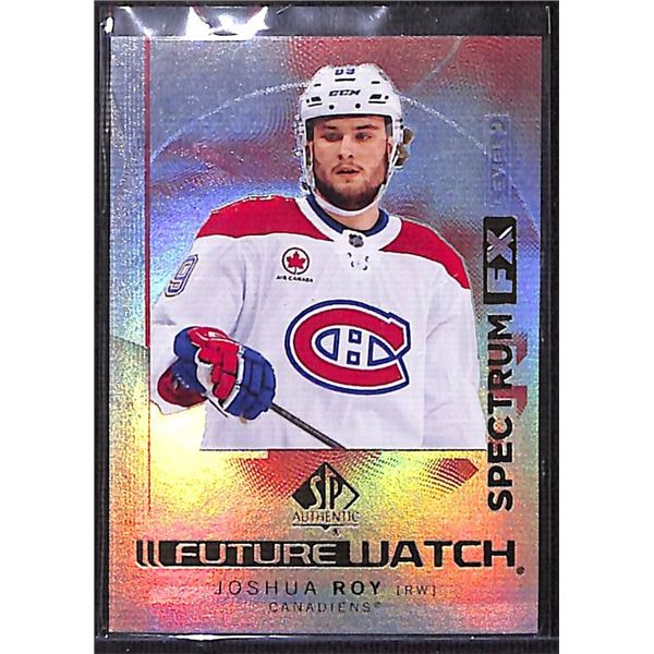 2024-25 SP Authentic Spectrum FX #S71 Joshua Roy Future Watch