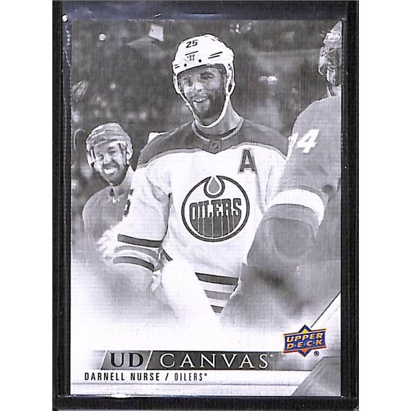2022-23 Upper Deck UD Canvas Black and White #C155 Darnell Nurse