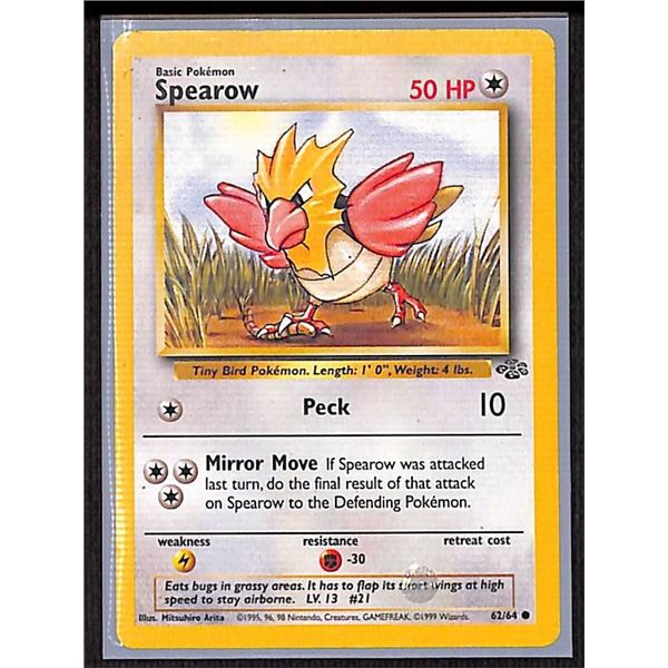 Pokemon Spearow - 62/64 - Common - Unlimited Jungle