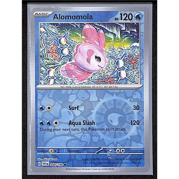 Pokemon Alomomola - 048/198 - Reverse Holo Scarlet & Violet