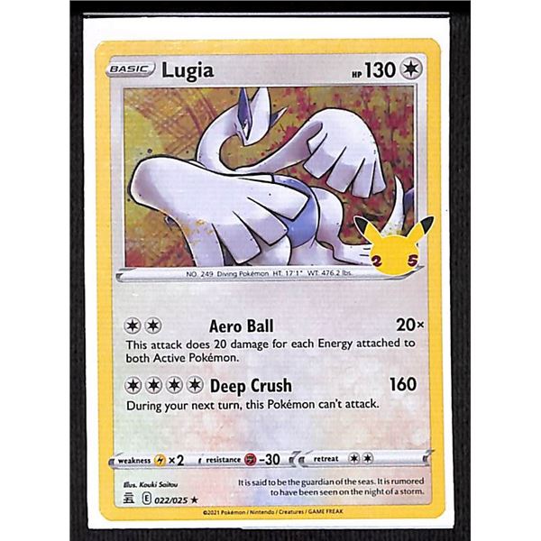 Magic the Gathering Lugia - 022/025 - Rare HOLO Celebrations