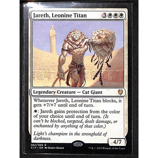Magic the Gathering Jareth, Leonine Titan Commander 2017