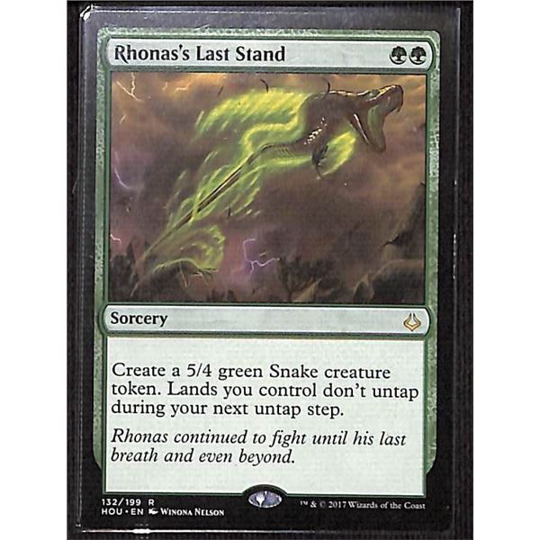 Magic the Gathering Rhonas's Last Stand Hour of Devastation