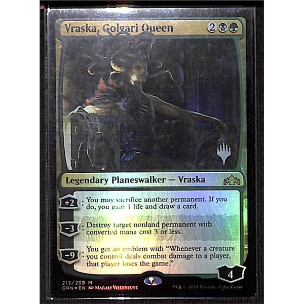 Magic the Gathering Vraska, Golgari Queen FOIL Guilds of Ravnica
