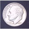 Image 1 : 1954 USA Silver 10 Cent Coin