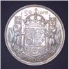 Image 1 : 1940 Canadian Silver 50 Cent Coin