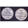 Image 1 : 2x Canadian Nickels 1951