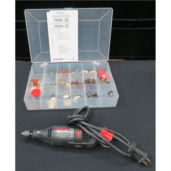 Dremel Moto-Tool Model 395 With Accessories