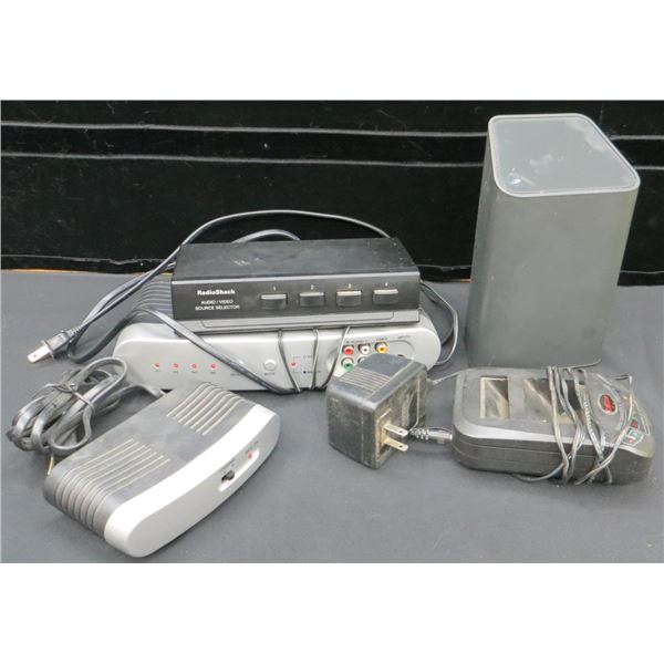 Estate Electronics Lot 4 Wat Switch/Audio Video Selector & More