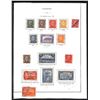 Image 1 : Page Of Donated Canadian Stamps 1932-1934