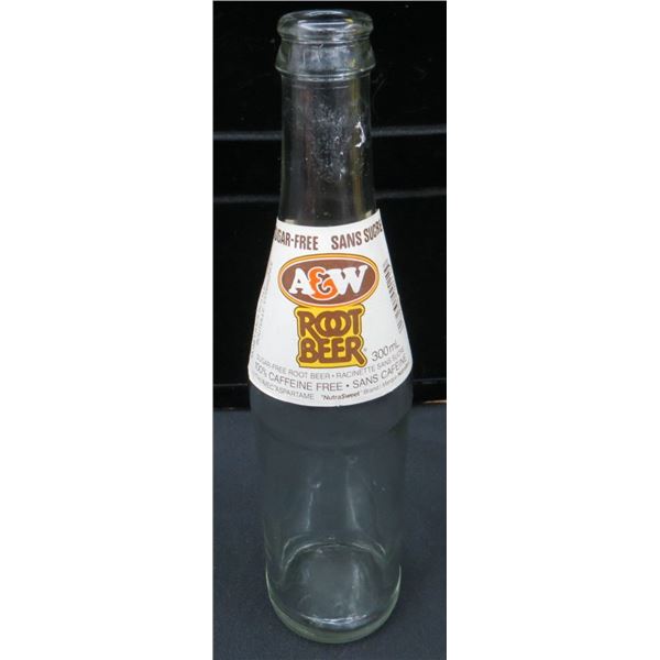 Vintage A&W Root Beer 300ml Collector Bottle
