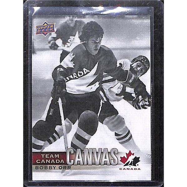 2017-18 Upper Deck Team Canada Canvas #TCC36 Bobby Orr BV $30