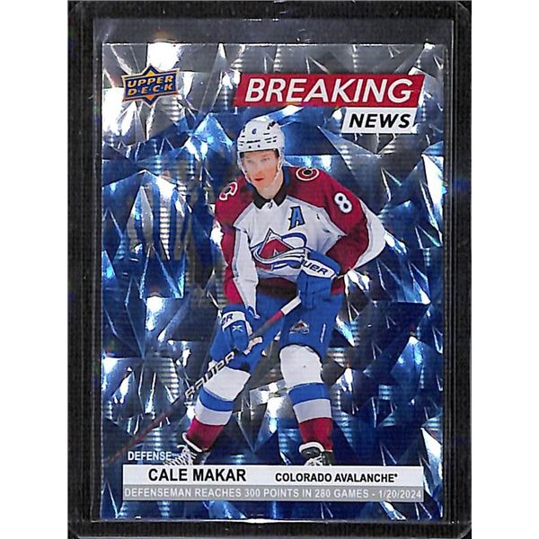 2024-25 Upper Deck Breaking News #BN33 Cale Makar