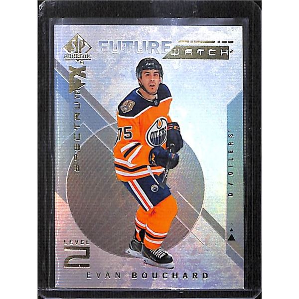 2018-19 SP Authentic Spectrum FX #S77 Evan Bouchard Future Watch BV $30
