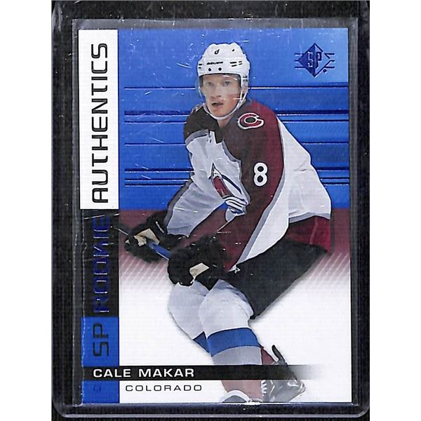 2019-20 SP Blue #114 Cale Makar RC BV $30