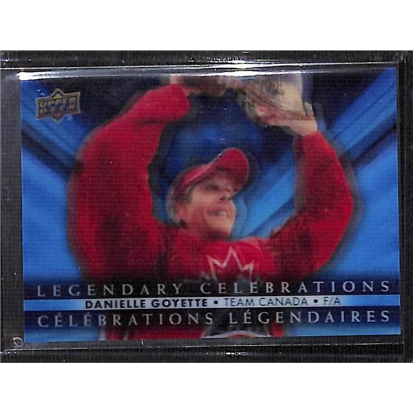 2022-23 Upper Deck Tim Hortons Legends Legendary Celebrations #LC14 Danielle Goyette