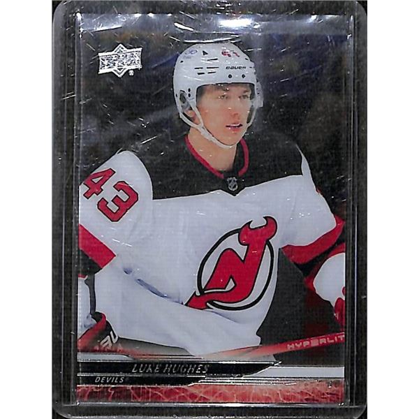 2024-25 Upper Deck Clear Cut Parallel #112 Luke Hughes
