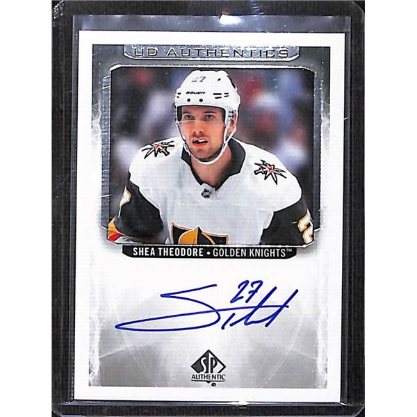 2020-21 SP Authentic UD Authentics #UDAST Shea Theodore BV $35