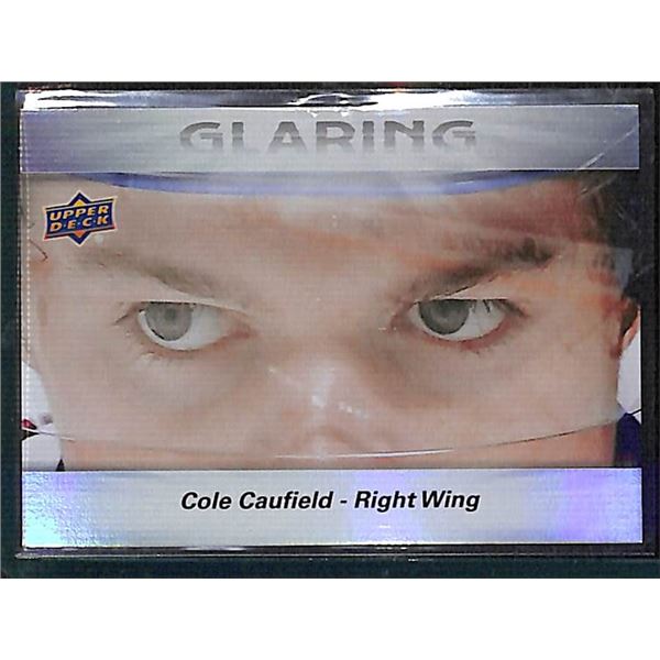 2023-24 Upper Deck Glaring #GL13 Cole Caufield