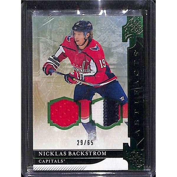 2019-20 Artifacts Materials Emerald #69 Nicklas Backstrom 29/65