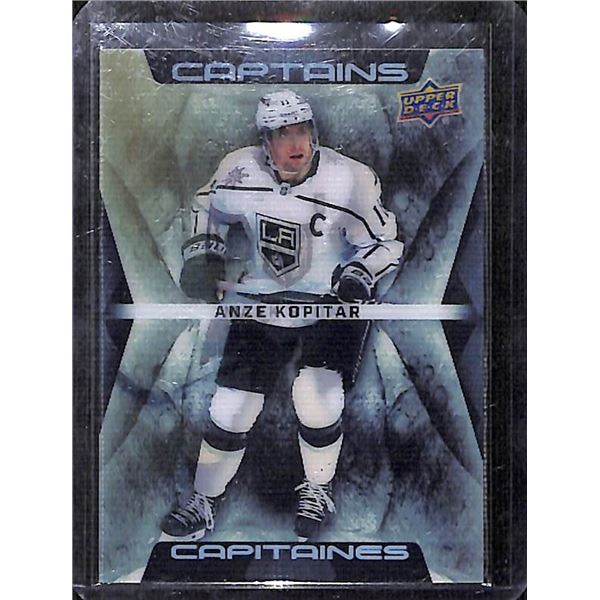 2023-24 Upper Deck Tim Hortons Greatest Duos Captains #C7 Anze Kopitar/Mark Stone BV $30