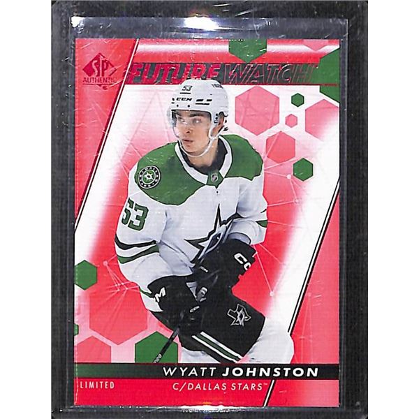 2022-23 SP Authentic Limited Red #134 Wyatt Johnston Future Watch