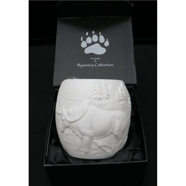 Kootenay collection Moose Candle Holder with Original Box