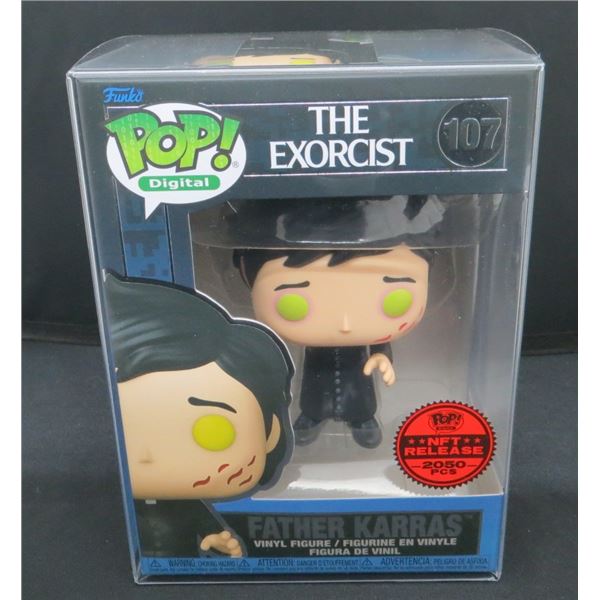 New Funko Pop NFT The Exorcist Father Karras #107 BV $175