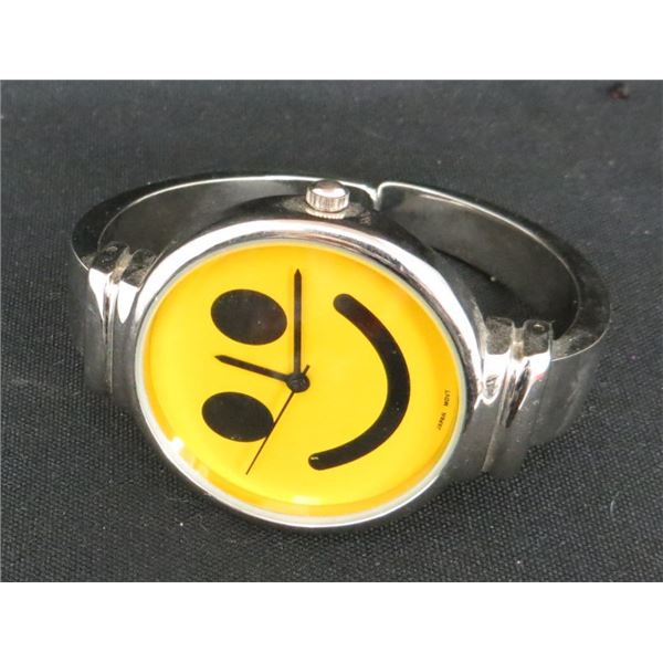 Geneva Platinum Happy Face Watch
